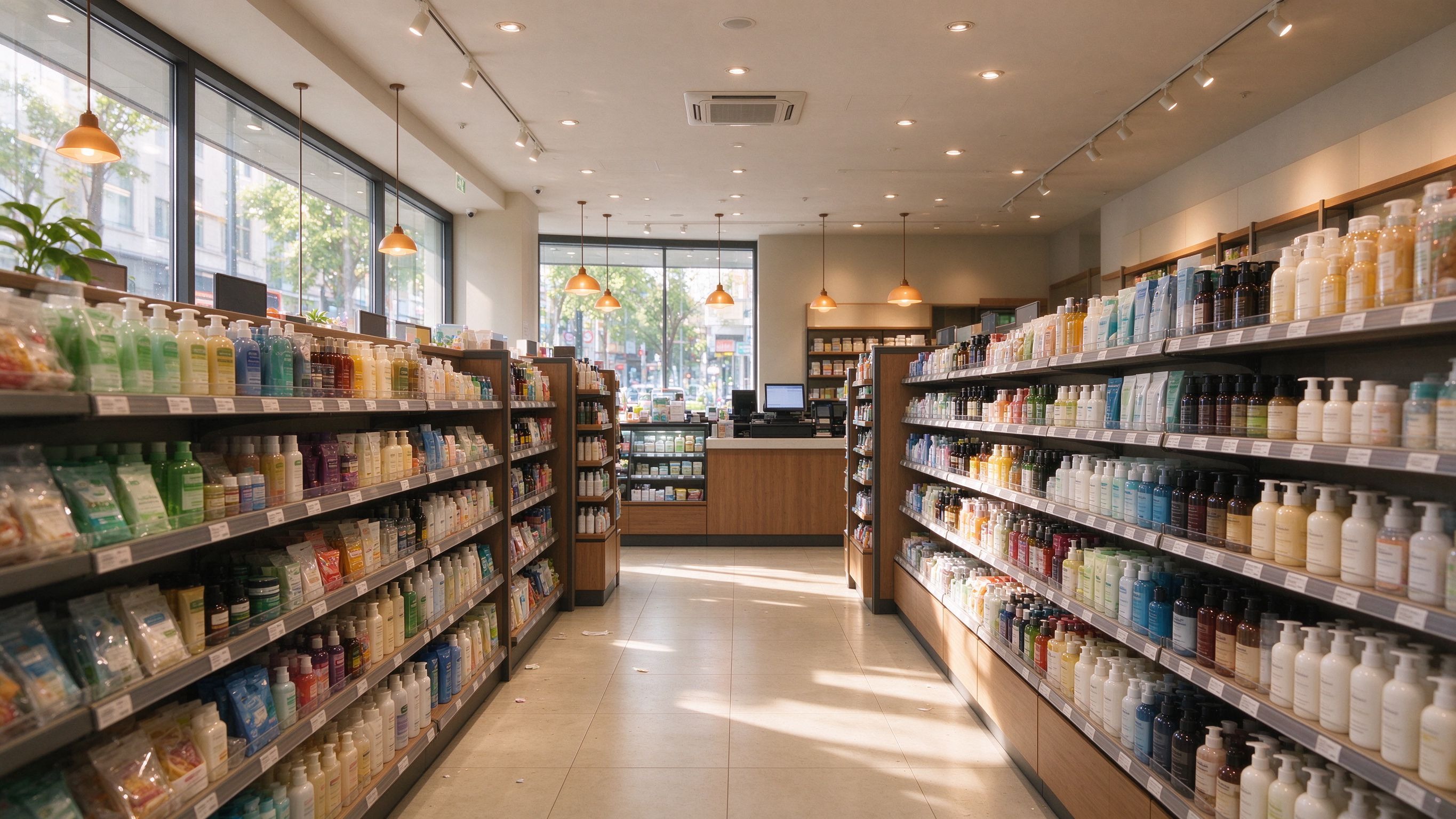 零售店铺货架场景